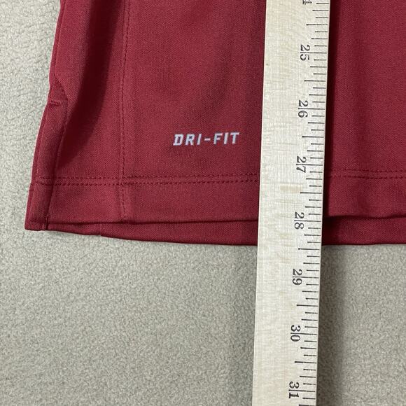 Nike Polo Shirt Womens XL Red Alabama Crimson Tide Performance Dri‎ Fit Stretch - Picture 5 of 11